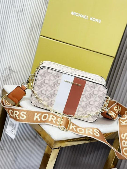 Michaell Kors Camera Sling Bag With Box &amp; Dust Bag &amp; Sling Belt