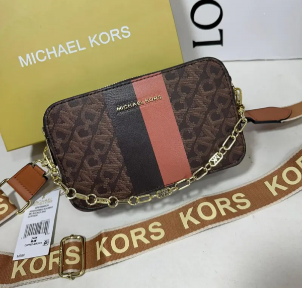 Michaell Kors Camera Sling Bag With Box &amp; Dust Bag &amp; Sling Belt