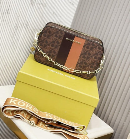 Michaell Kors Camera Sling Bag With Box &amp; Dust Bag &amp; Sling Belt