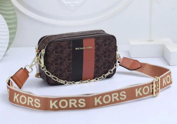 Michaell Kors Camera Sling Bag With Box &amp; Dust Bag &amp; Sling Belt