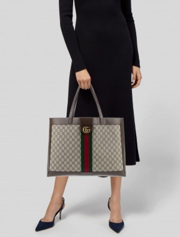 Guccii supreme tote bag premium quality with dust cover