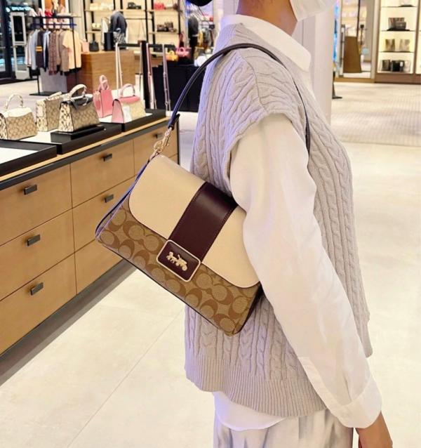 Coach Grace Sling Shoulder Bag With Original Box