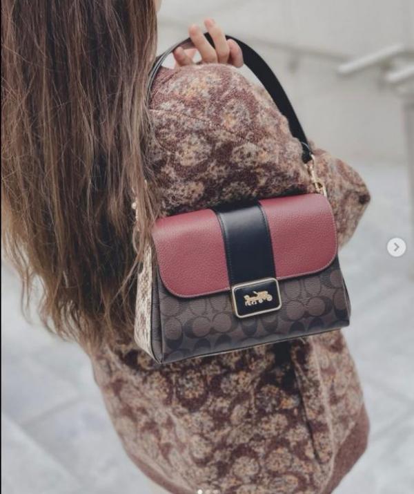 Coach Grace Sling Shoulder Bag With Original Box