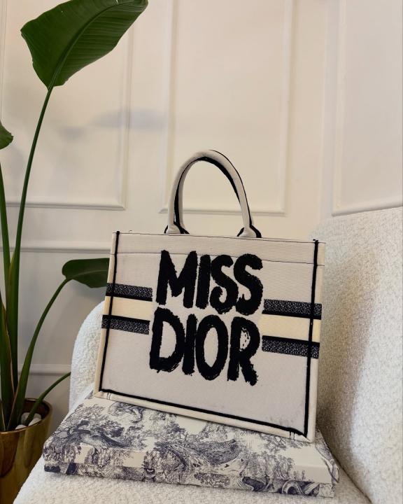 Miss Dior Book Tote With OG Box