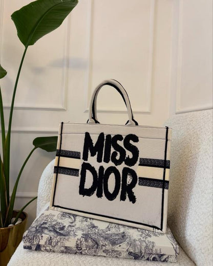 Miss Dior Book Tote With OG Box