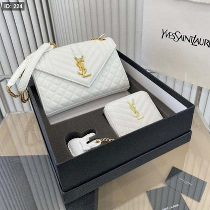 ysl saint Crossbody Camera Bag Luxury Gift Set with box