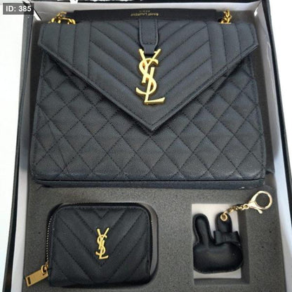 ysl saint Crossbody Camera Bag Luxury Gift Set with box
