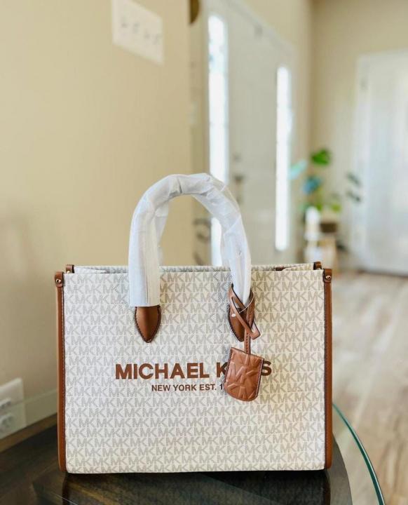 Miichael korrs mirella tote bag with dust bag