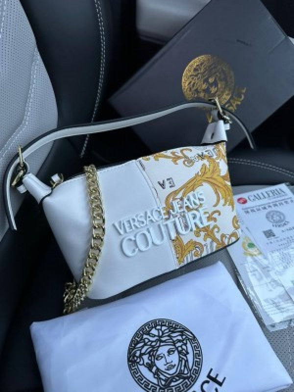 VEERSACE JEANS COULTURE SHOULDER BAG WITH BOX
