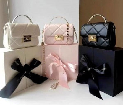 CHARLES &amp; KEITH HOBO BAG WITH OG BOX (PINK)