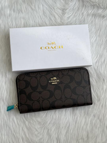 Coacch long wallet premium quality with box