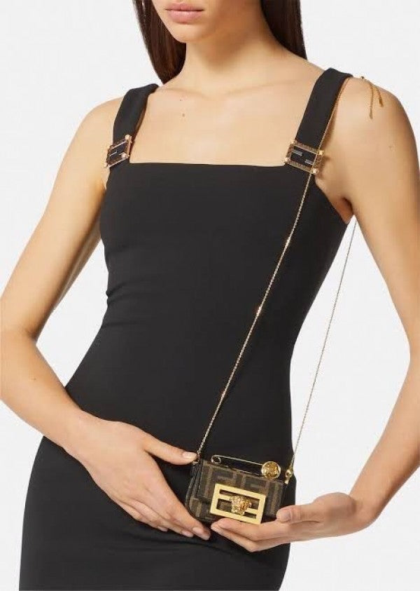 Fendi Fendace Nano Baguette Limited Edition Bag With OG Box &amp; Dust Bag