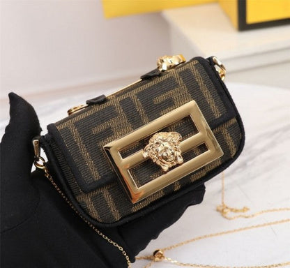 Fendi Fendace Nano Baguette Limited Edition Bag With OG Box &amp; Dust Bag