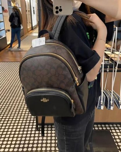 Coach backpack with dust cover premium quality