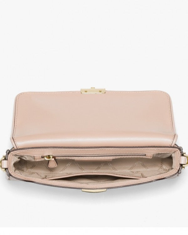 Michael Michael kors Bradshaw Two Tone Logo Convertible Shoulder bag with box