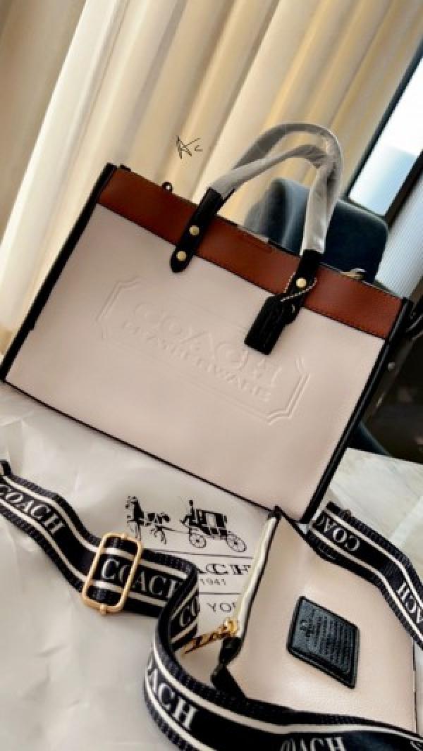 Coach field tote bag with Double box premium quality
