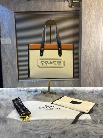 Coach field tote bag with Double box premium quality