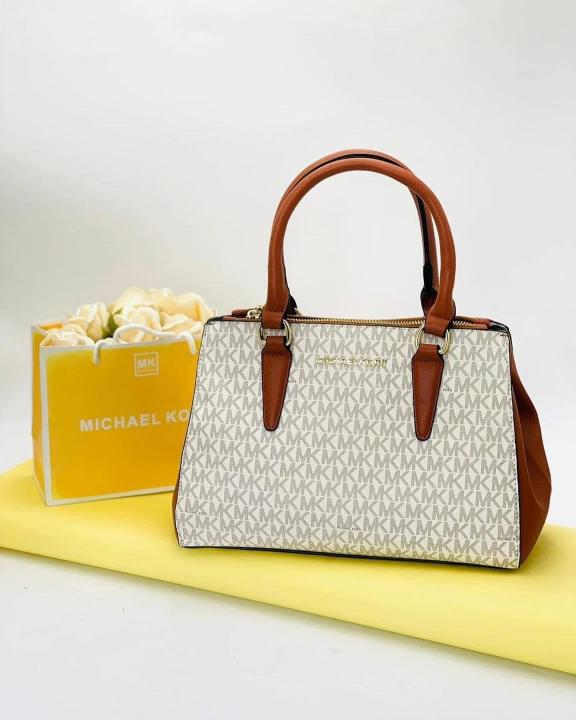 MICHAEL KORS LAILA SATCHEL Bag With Dust Cover
