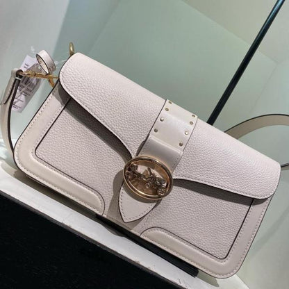 coach Georgie flower daisy embroidery tabby shoulder bag with box