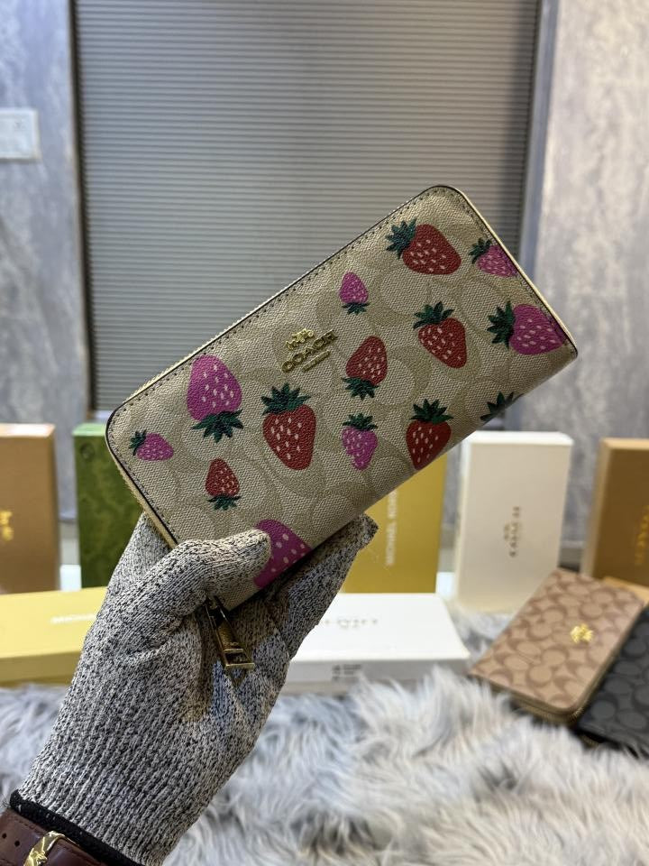 coach Zipper Wallet For Women With Box