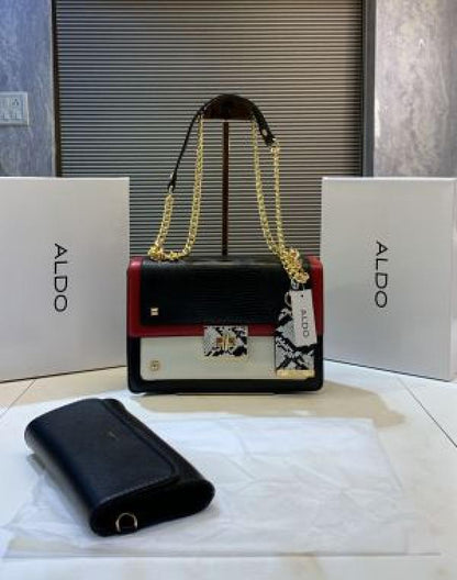 Aldo Two Piece Signature Bag with box
