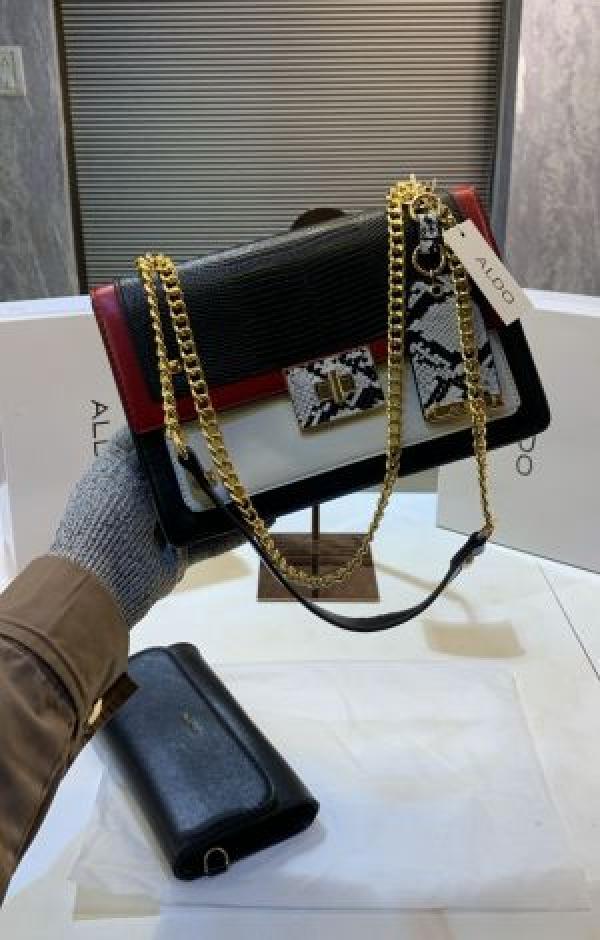 Aldo Two Piece Signature Bag with box