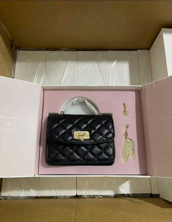 CHARLES &amp; KEITH HOBO BAG WITH OG BOX