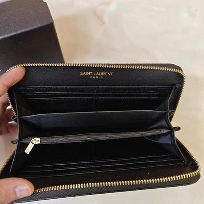 Ysl zip Wallet With Original Box