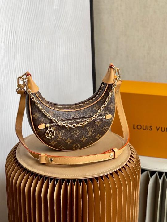 LOUIS VUITTON LOOP LEATHER MONOGRAM WITH OG BOX AND DUST BAG