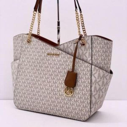 Michael Kors Jet Set Travel Chain Shoulder Tote Bag Witch Dust Bag