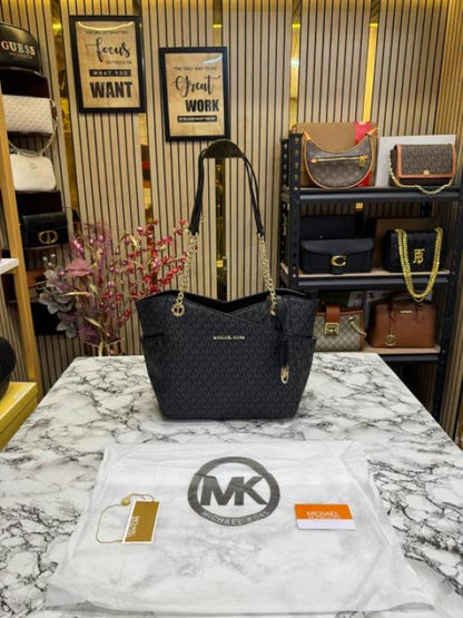 Michael Kors Jet Set Travel Chain Shoulder Tote Bag Witch Dust Bag