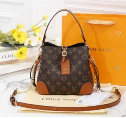 Louis vuitton Bucket Sling Bag With Box Dust Bag Sling Belt