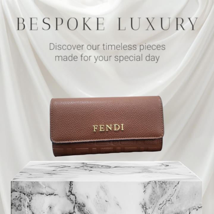 Fendi long wallet premium quality with box