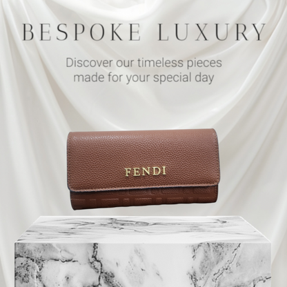 Fendi long wallet premium quality with box