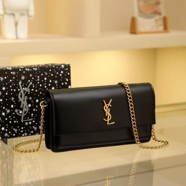 Yves Saint Laurent Ysl Sunset Shoulder Bag With Box And Dust Bag