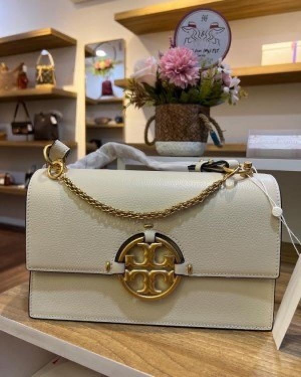 Torry leather miller flap shoulder bag with box