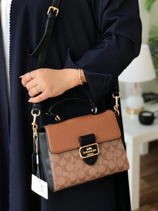 Coacch morgan top handle satchel bag