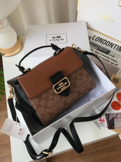 Coacch morgan top handle satchel bag