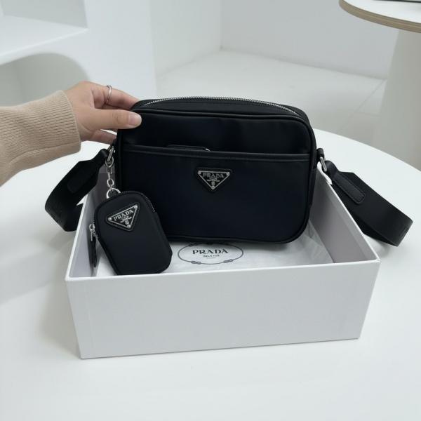 PRAADA ADIDAS UNISEX SLING BAG WITH BOX