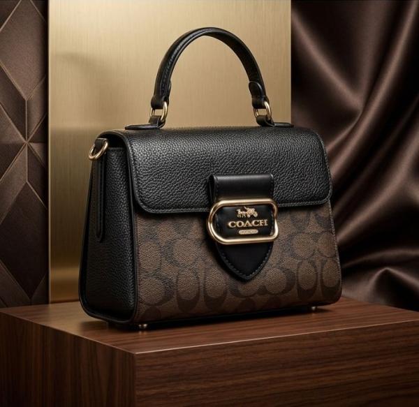 Coacch morgan top handle satchel bag
