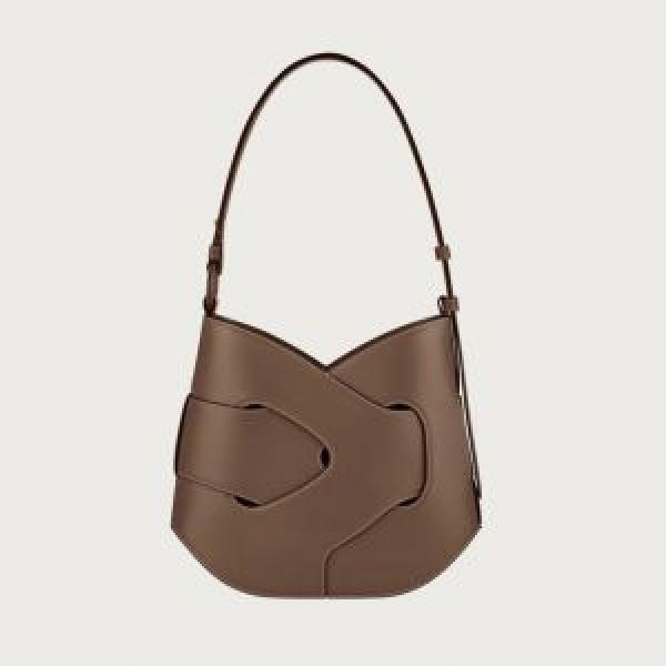 Pollene Numero Dix Leather Shoulder Bag