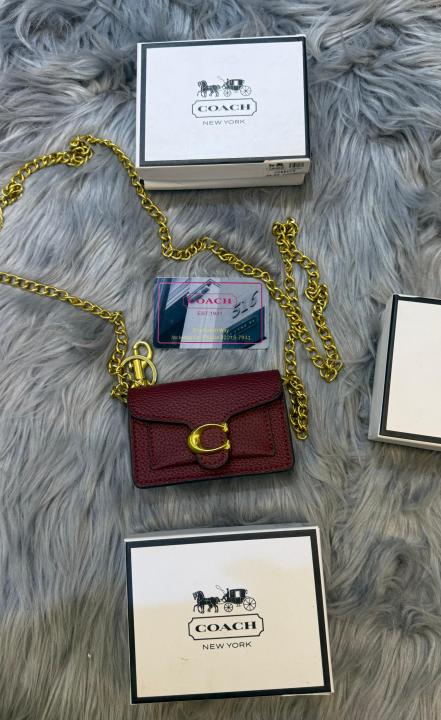 Coachh charm premium quality with box