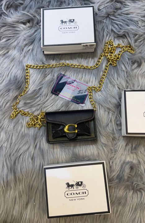 Coachh charm premium quality with box