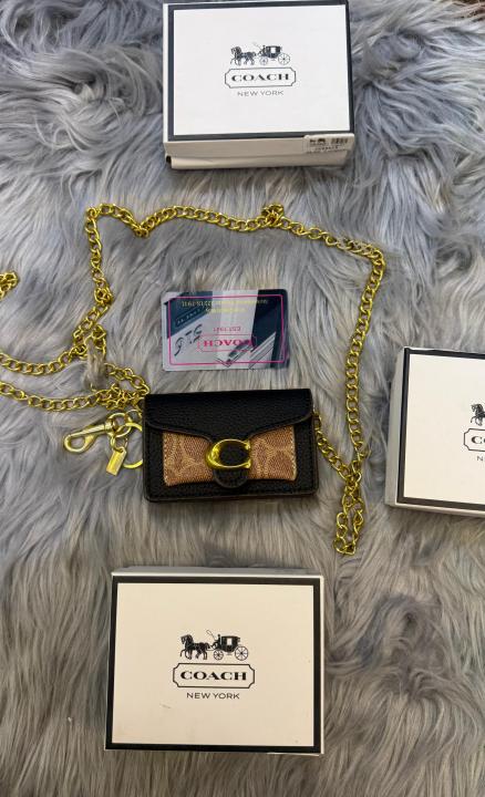 Coachh charm premium quality with box