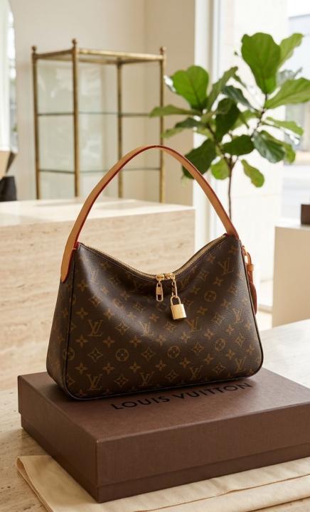 LOUIIS VUITTON SLOUCHY WITH MAGNET BOX