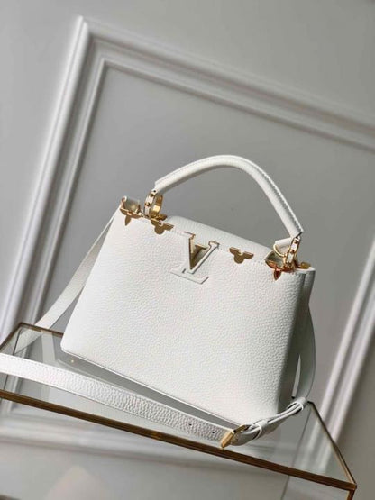 Louiis Vuitton Capucines handbag with Double Box premium quality