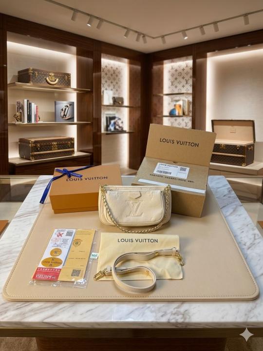 Louiis Vuitton Multi Pochette Accessoires bag With Double Box premium quality