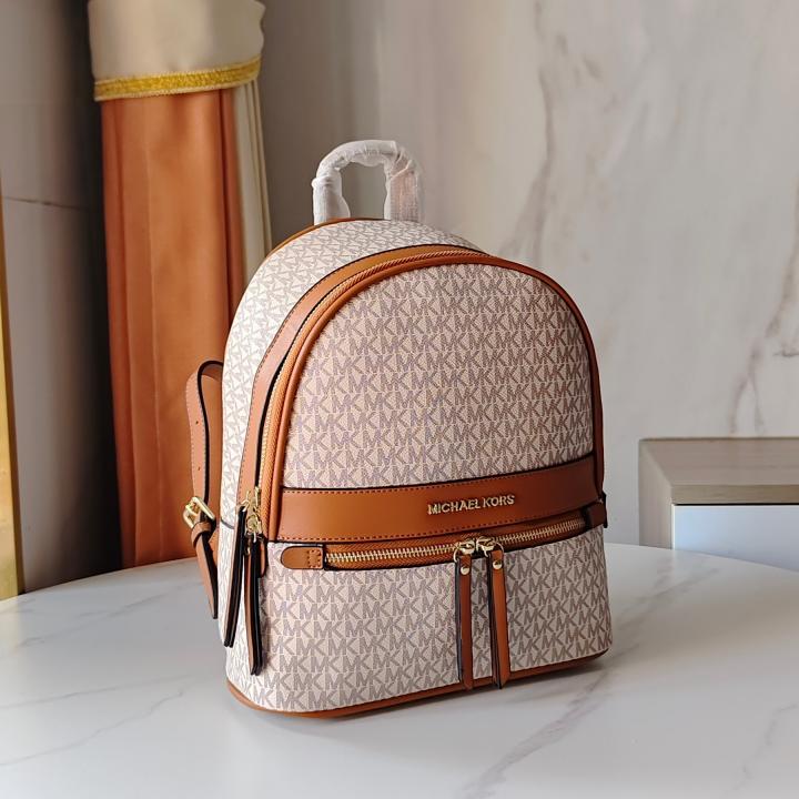 Michael Kors Signature Edition Medium Backpack With carryBag DustCover