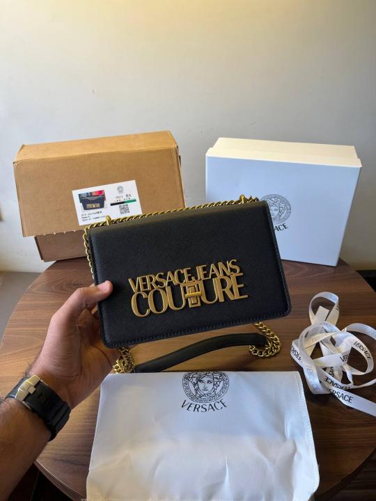 Verrsace jeans couture crossbody bag