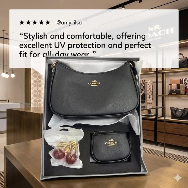 Coachh Teri Combo Set With Box Dust bag With Box premium quality